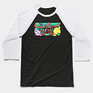 Smiling Friends x Adult Swim Baseball T-Shirt